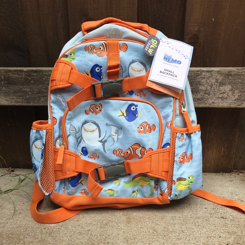 Finding Nemo Pottery Barn Kids backpack AND GIFT